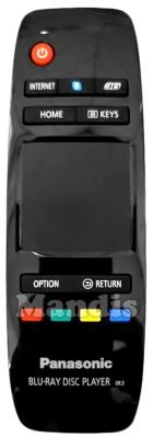 Comando à distância original PANASONIC N2QAYB000712