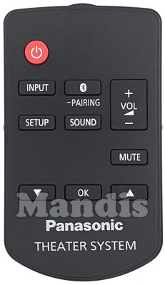 Comando à distância original PANASONIC Theater System (N2QAYC000121)