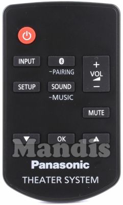 Comando à distância original PANASONIC N2QAYC000122