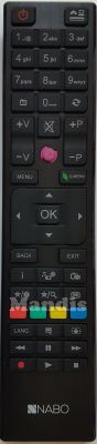 Comando à distância original NABO RC4876 (23295704)