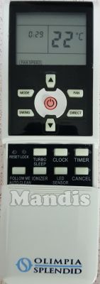 Comando &agrave; dist&acirc;ncia original OLIMPIA SPLENDID Splendid