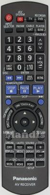 Comando à distância original PANASONIC N2QAKB000069