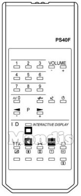 Comando &agrave; dist&acirc;ncia original AMSTRAD PS 40 F
