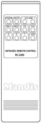 Comando &agrave; dist&acirc;ncia original AMSTRAD RC2200