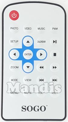 Comando &agrave; dist&acirc;ncia original SOGO REMCON1645