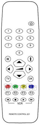 Comando à distância original TESLA SLOW REMOTE CONTROL 221