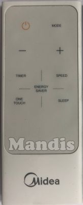 Comando à distância original MIDEA RG15AB