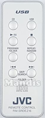 Comando à distância original JVC RM-SRDEZ16