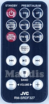 Comando à distância original JVC RM-SRDF327 (EM00180000)
