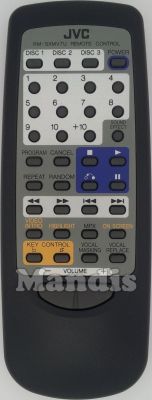Comando à distância original JVC RM-SXMV7U