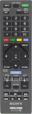 Comando à distância original SONY RM-YD093