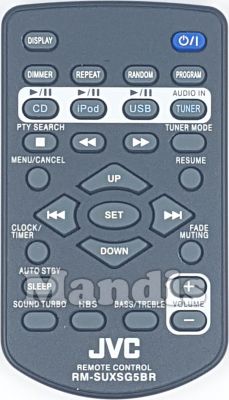 Comando à distância original JVC RM-SUXSG5BR