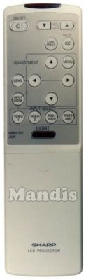Comando à distância original SHARP RRMCG1292CESA