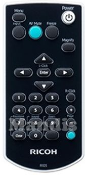 Comando &agrave; dist&acirc;ncia original RICOH PJWX4141