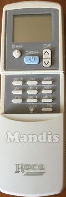 Comando à distância original ROCA DFM-50B