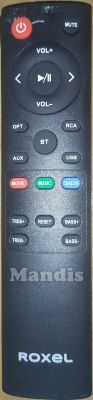 Comando &agrave; dist&acirc;ncia original ROXEL RSBS380