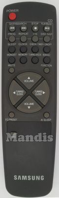 Comando à distância original SAMSUNG AH59-10080E