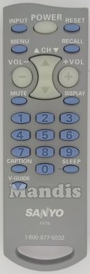 Comando à distância original SANYO FXTB