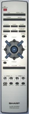 Comando à distância original SHARP RRMCG0041SJSA