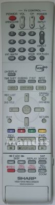 Comando à distância original SHARP RRMCGA198WJSA