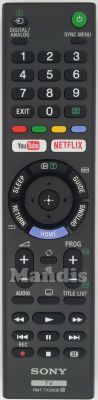 Comando à distância original SONY RMT-TX300E (149331412)