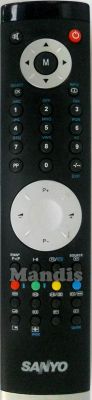 Comando &agrave; dist&acirc;ncia original SANYO RC1050 (20328881)