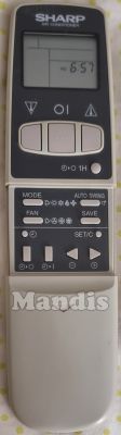 Comando à distância original SHARP CRMCA310JBE0