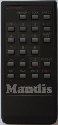 Comando à distância original SHARP G0549CESA (RRMCG0549CESA)