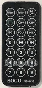 Comando &agrave; dist&acirc;ncia original SOGO SS-8415