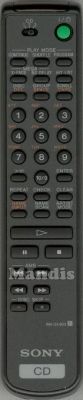 Comando à distância original SONY RMDX400 (141882812)