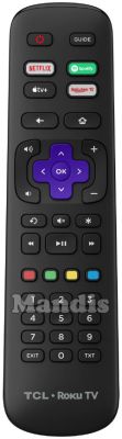 Comando à distância original TCL Roku TV (55RP630)