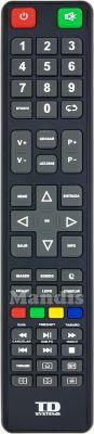 Comando à distância original TD SYSTEMS K24DLT7F