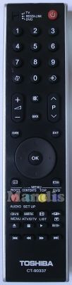 Comando &agrave; dist&acirc;ncia original TOSHIBA CT-90337
