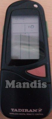 Comando &agrave; dist&acirc;ncia original TADIRAN TAC490 Ver 1.1