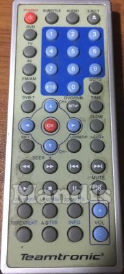 Comando &agrave; dist&acirc;ncia original TEAMTRONIC HTDVDMO40