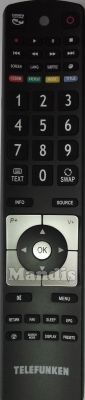 Comando à distância original TELEFUNKEN RC5110 (20522534)
