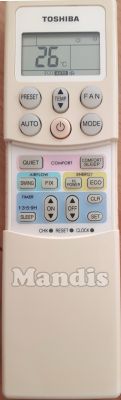 Comando &agrave; dist&acirc;ncia original TOSHIBA RAS-4M27YAV