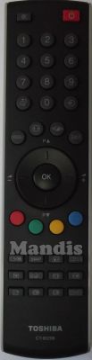 Comando &agrave; dist&acirc;ncia original TOSHIBA CT-90298 (75010355)