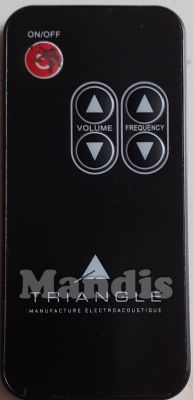 Comando &agrave; dist&acirc;ncia original TRIANGLE METEOR 01.TC