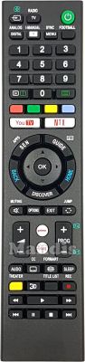 Comandos à distância universal SONY Universal TV Sony