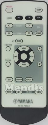 Comando à distância original YAMAHA TSX-120 (WQ455200)