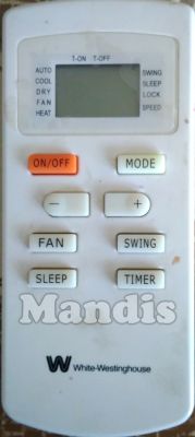 Comando &agrave; dist&acirc;ncia original WHITE WESTINGHOUSE AWGE3000BC