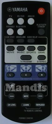 Comando à distância original YAMAHA FSR80 (ZG807600)