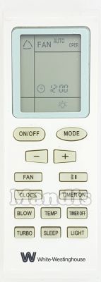 Comando &agrave; dist&acirc;ncia original WHITE WESTINGHOUSE YB1FA