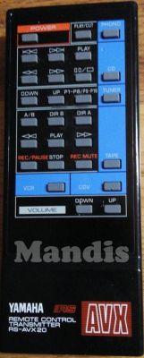 Comando à distância original YAMAHA RS-AVX20