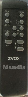 Comando &agrave; dist&acirc;ncia original ZVOX 580