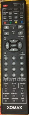 Comando &agrave; dist&acirc;ncia original XOMAX XM-TVBD1437