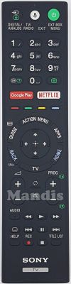 Comando à distância original SONY RMF-TX221ES (149347122)