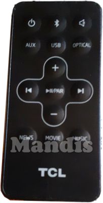 Comando à distância original TCL TCL001