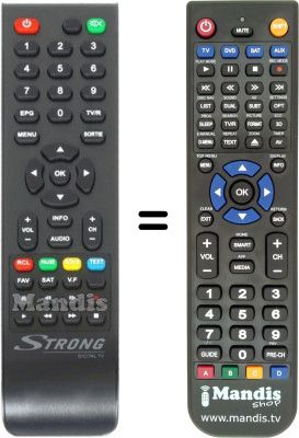 Comandos &agrave; dist&acirc;ncia equivalente TEKCOMM TCT1400